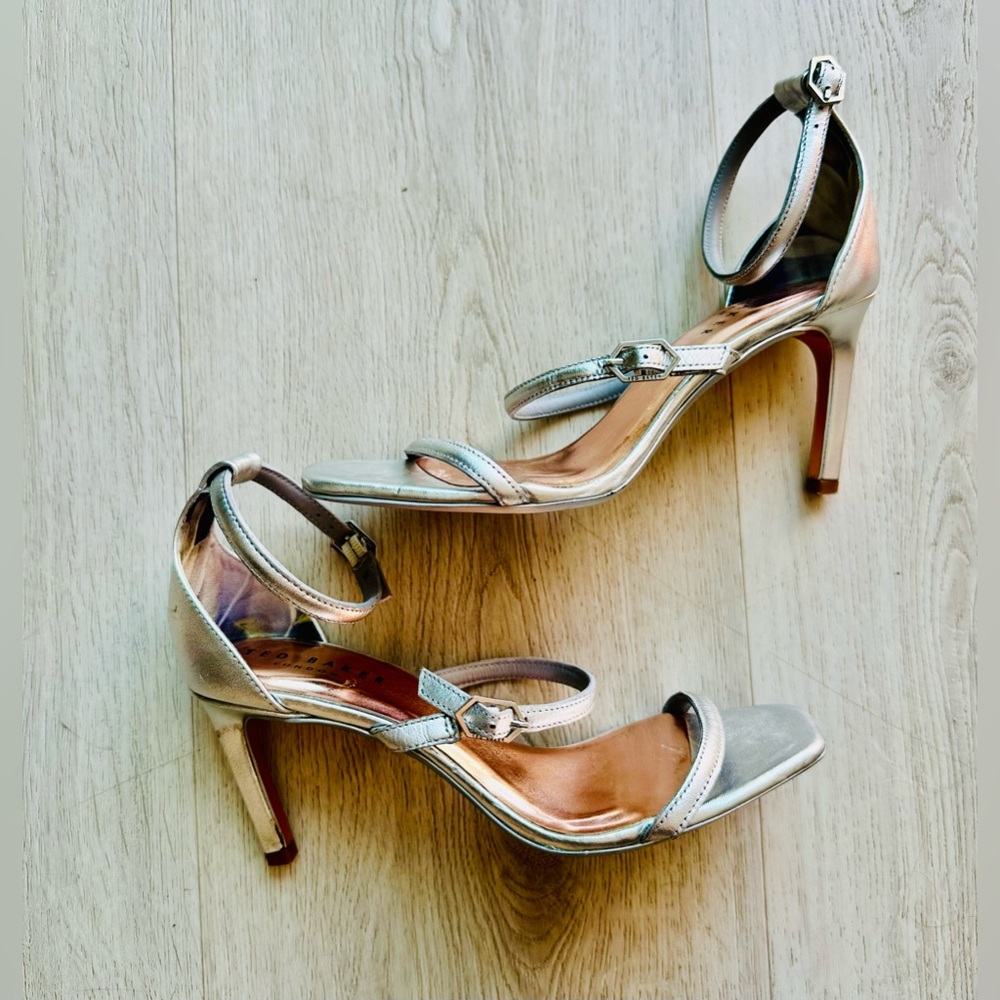 Ted Baker London Silver Heels